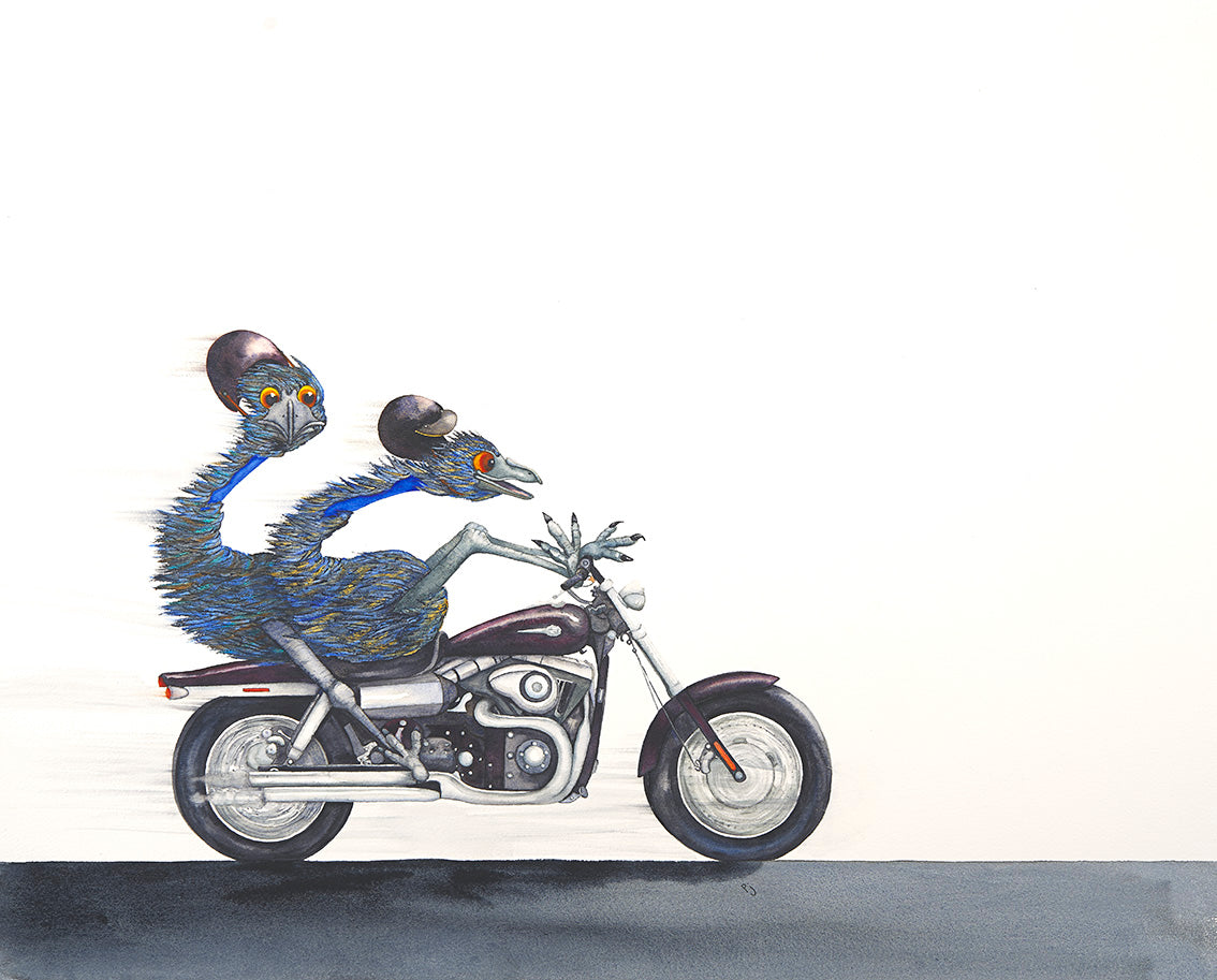版画 EMU - Riding On The Wind Emus_can_Fly_1200x1200.jpg?v=