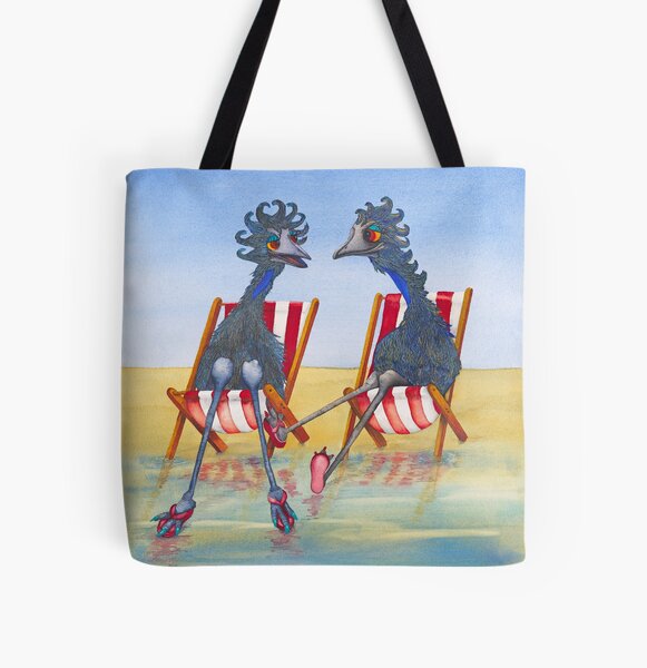 Tote Bag: Beachside Chatter