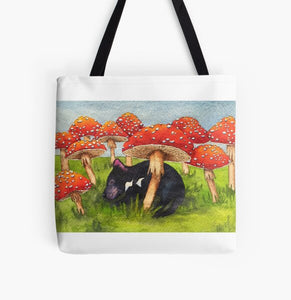Tote Bag: Spotty Rest Stop